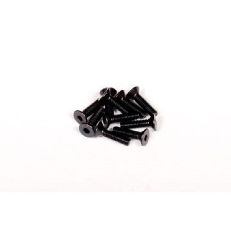 Axial AXIC0146 AXA146 Hex Socket Flat Head M3x12mm Black (10)