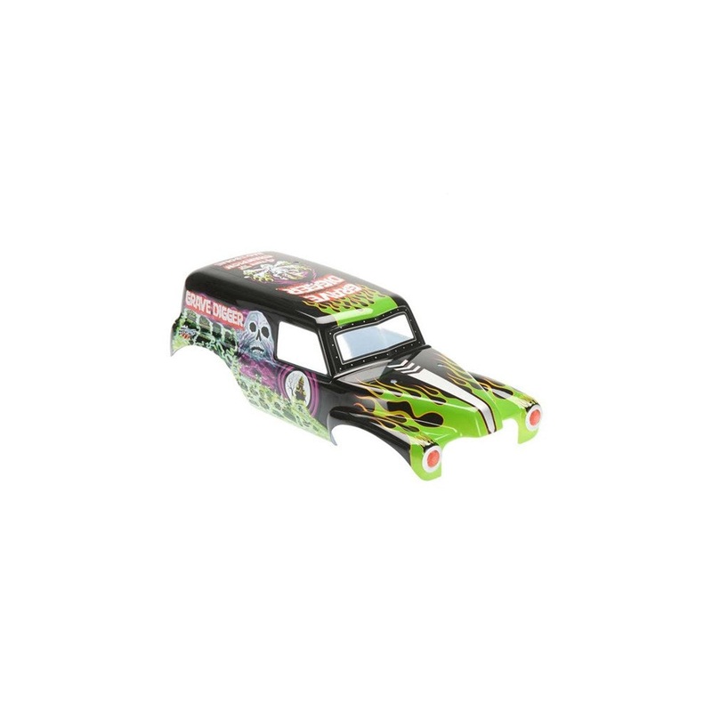 Axial AXIC1459 AX31459 Grave Digger Monster Truck Printed Body