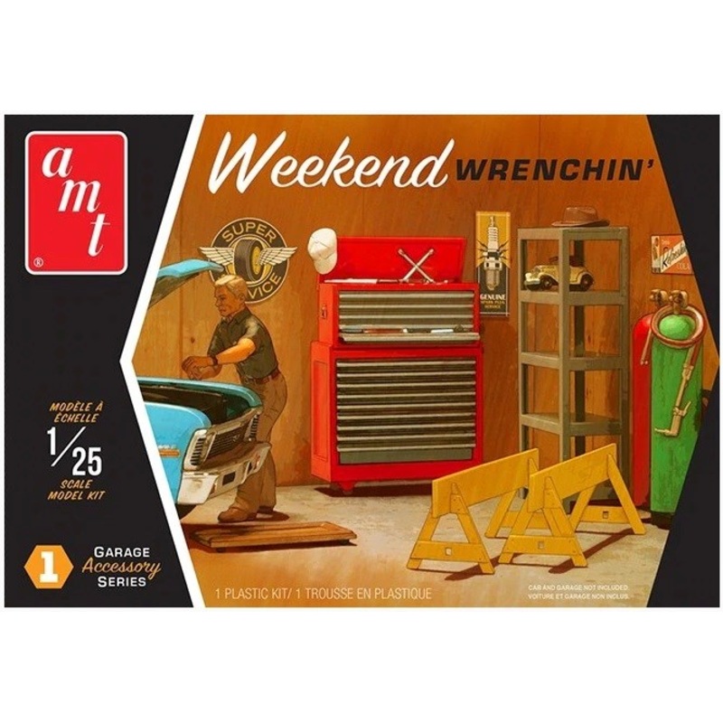 AMT PP015 1/25 Garage Accessory Series #1: Weekend Wrenchin’