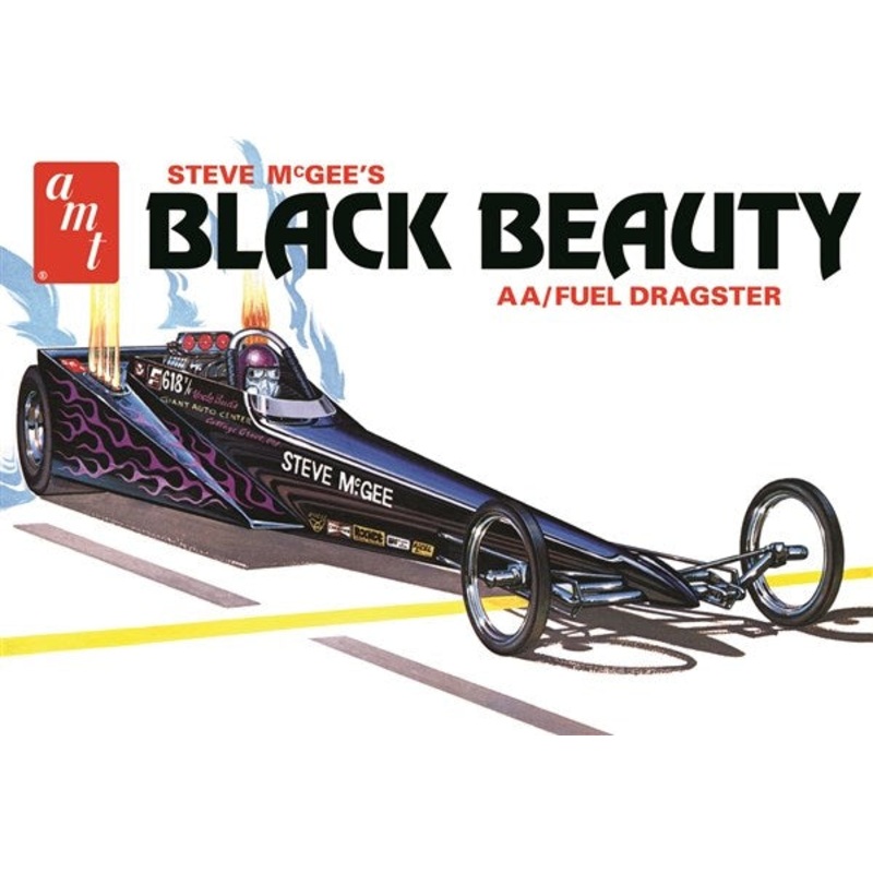 cAMT 1214 1/25 Steve McGee Black Beauty Wedge Dragster