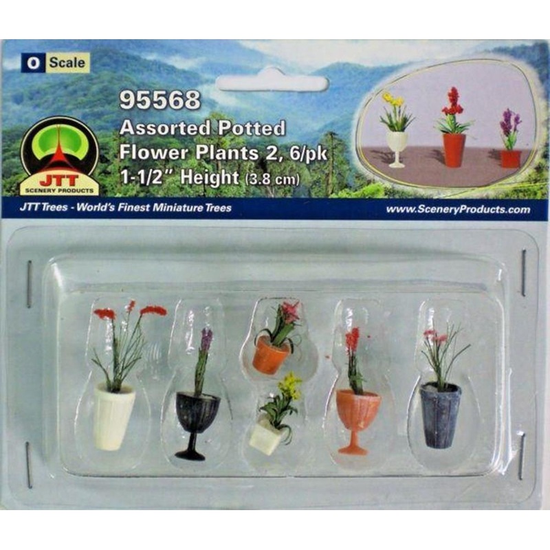 cJTT Scenery 95567 1/100 Asst. P/Flower Plants 2 (6)
