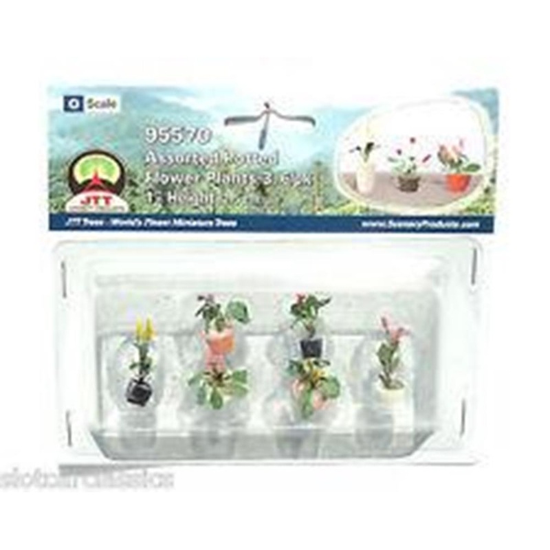 cJTT Scenery 95570 1/50 Asst. P/Flower Plants 3 (6)