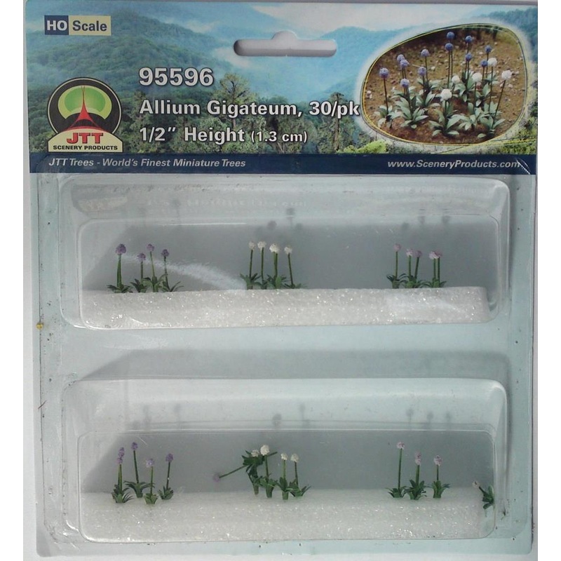 cJTT Scenery 95596 HO Scale Allium Gigateum (Giant Onion) (30 Pack)