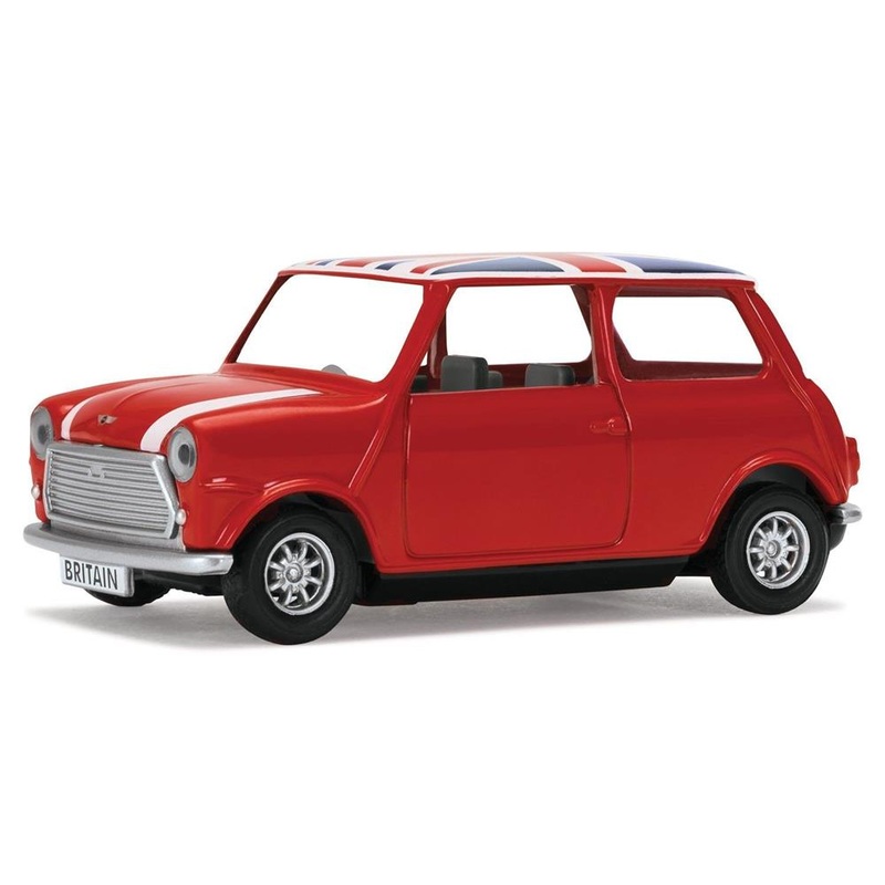Corgi GS82109 1/36 Best of British: Classic Mini – Red w/Union Jack Roof