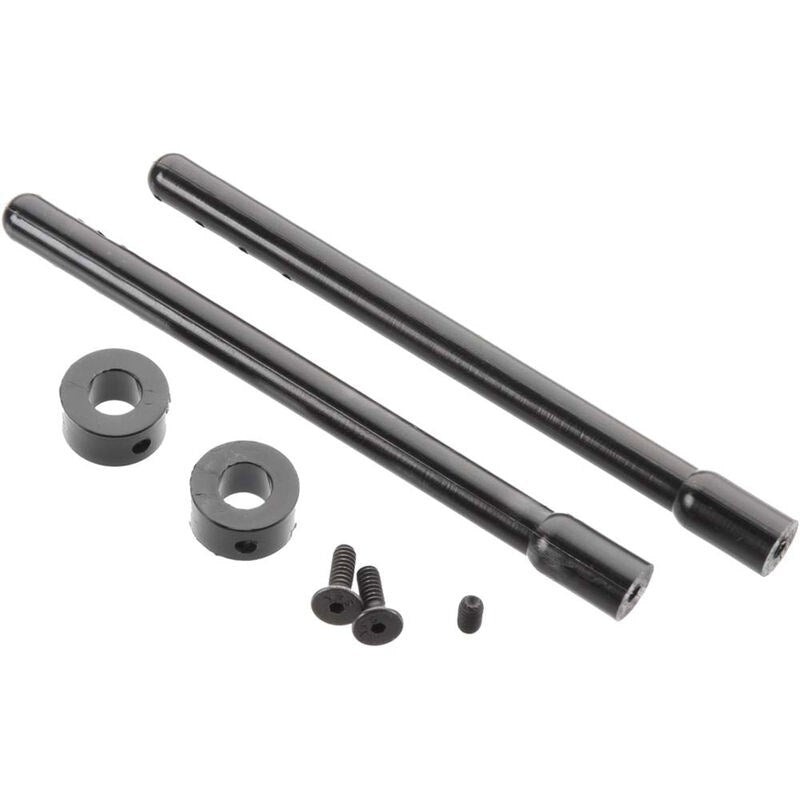 Duratrax DTXC2617 Nylon Body Post Black 3.5 (2) by Duratrax