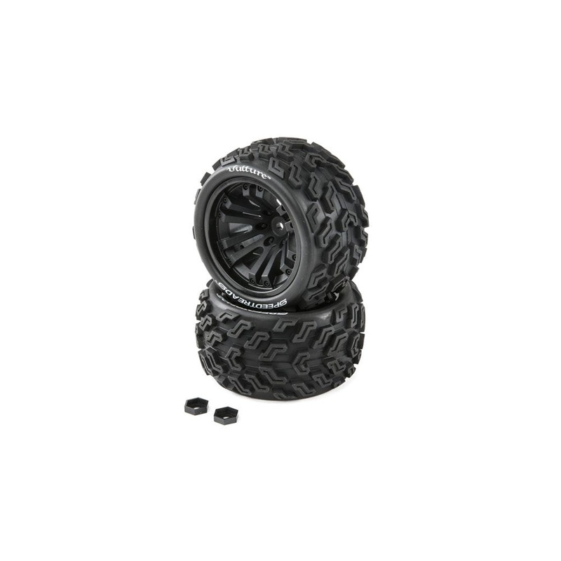 Duratrax DTXC2901 SPEEDTREADS Vulture 1/10 ST/MT Tires MNTD (2) by Duratrax