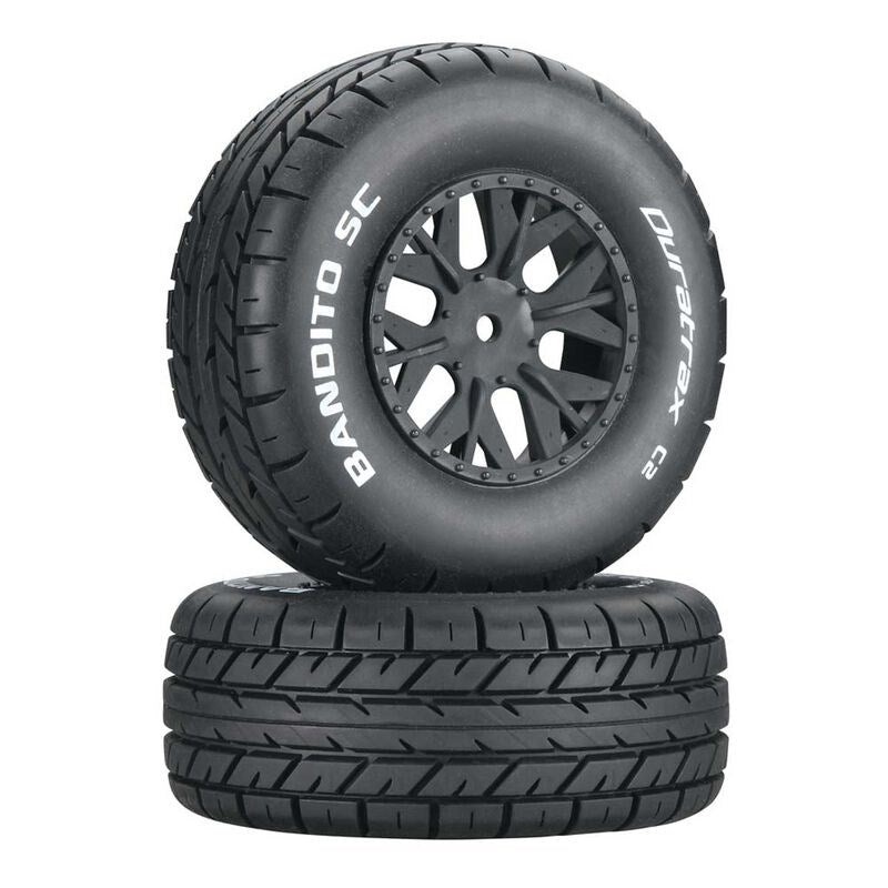 Duratrax DTXC3702 Bandito SC Tire C2 Mounted SC10 4×4 (2) by Duratrax