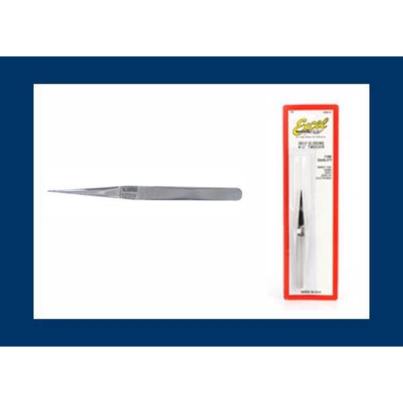 Excel Tools 30413 4-1/2 Self-Closing Tweezers
