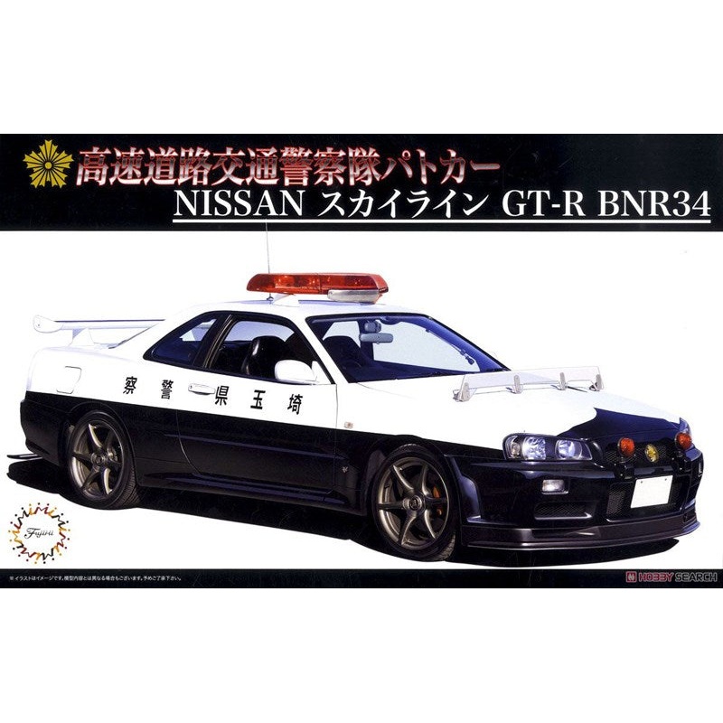 Fujimi 039770 1/24 Skyline GT-R R34 Police