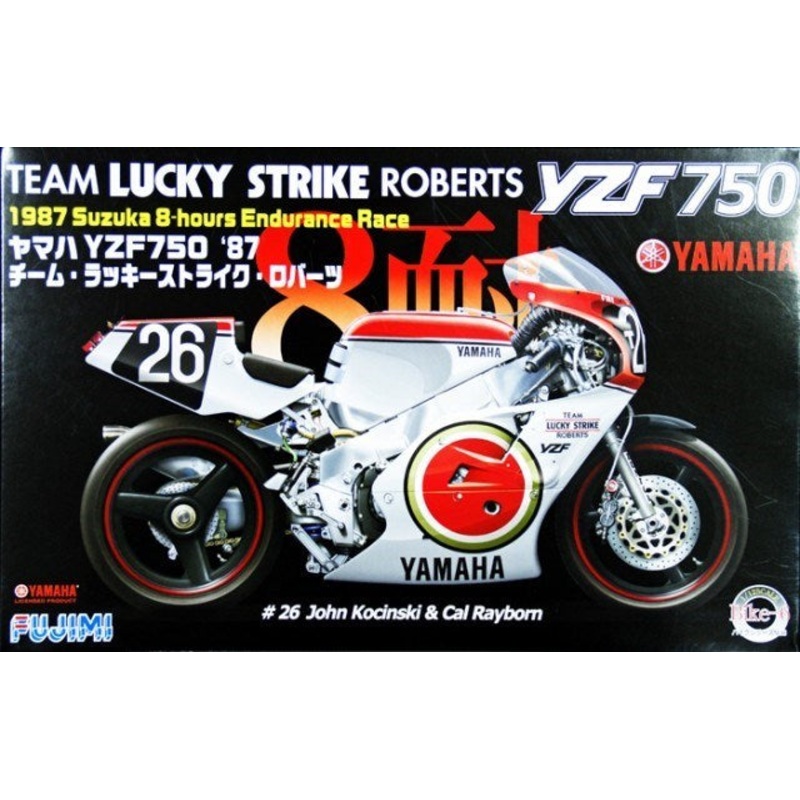 Fujimi 141367 1/12 Yamaha YZF750 TeamRoberts