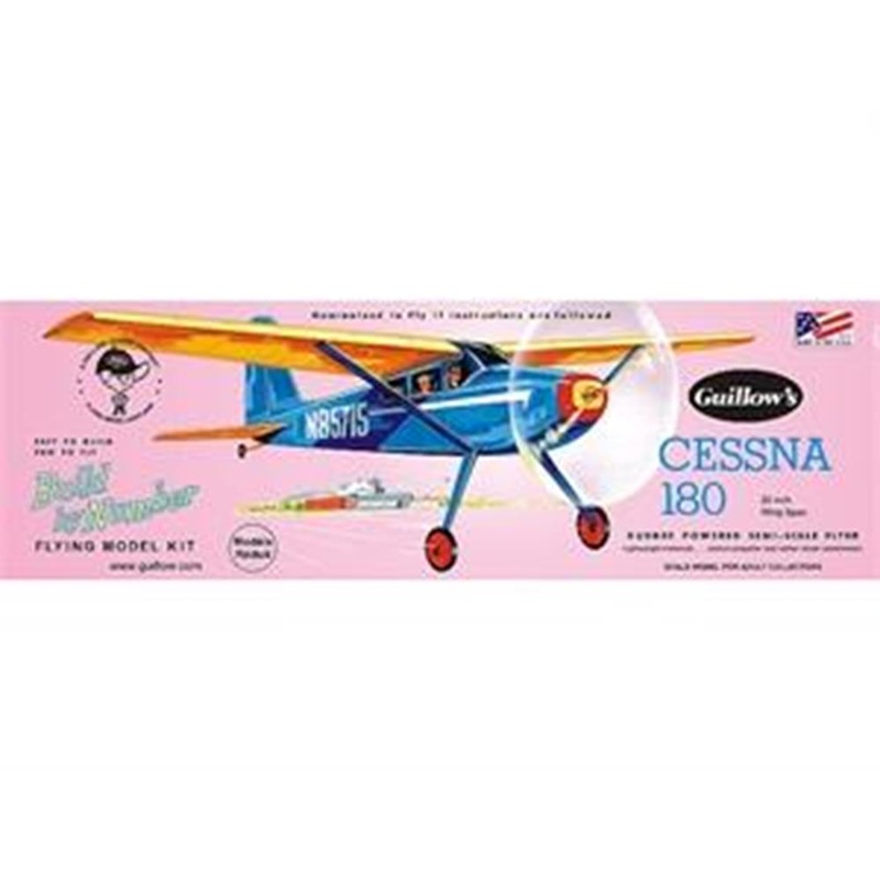 Guillows #601 20 Cessna 180 – Balsa Flying Kit