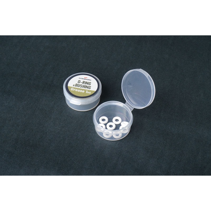Koswork KOS02011 P3 Low Friction O Ring (w/special o-ring grease) (for 3mm shaft) (8pcs)