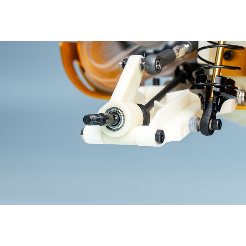 Koswork KOS04191-13 RC10 Rear Outter 34.8mm Hardened Hinge Pin w/nuts (Thread Lock Needed) (2) Team Associated