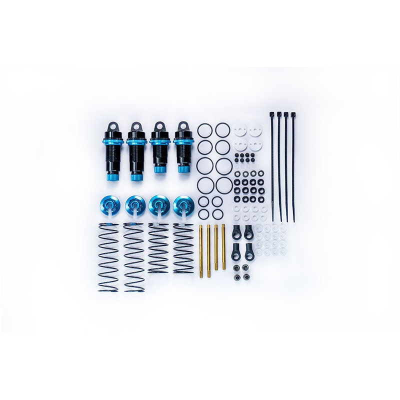 Koswork KOS04191-5B RC10 12mm Blue Big Bore Buggy Shock Set (F & R) Team Associated