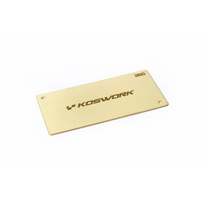 Koswork KOS04222 36g Shorty LiPo Weight 94x46x1.0mm