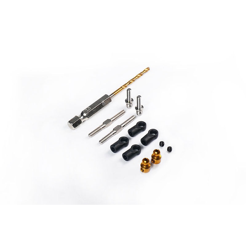 Koswork KOS04305ROD Upgrade Rear Anti-Roll Bar Linkage Set for Kyosho OTW102B/OTW135/UTW005B