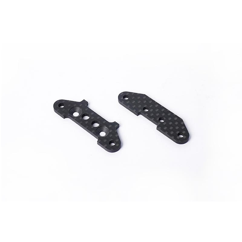 Koswork KOS04330 Kyosho Mid Optima 2022 Carbon Front & Rear Suspension Plate Set