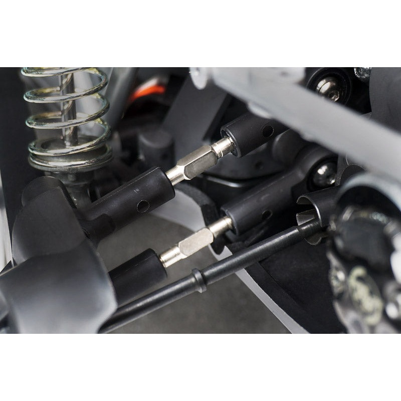 Koswork KOS04405 Tamiya BBX Steel Heavy Duty Turnbuckle Set (6pcs, w/wrench) BB-01
