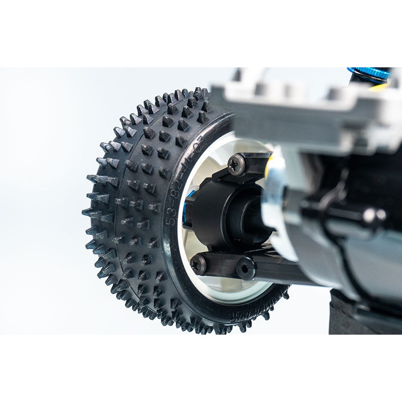 Koswork KOS04408 Tamiya 6mm Aluminum Clamping Wheel Hex (4) Blue
