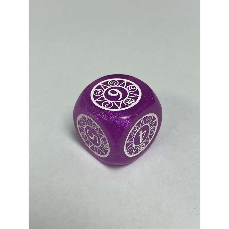 Thai Cards 25TUNIC1 25MM Single Dice Tunic (Glitter Green)