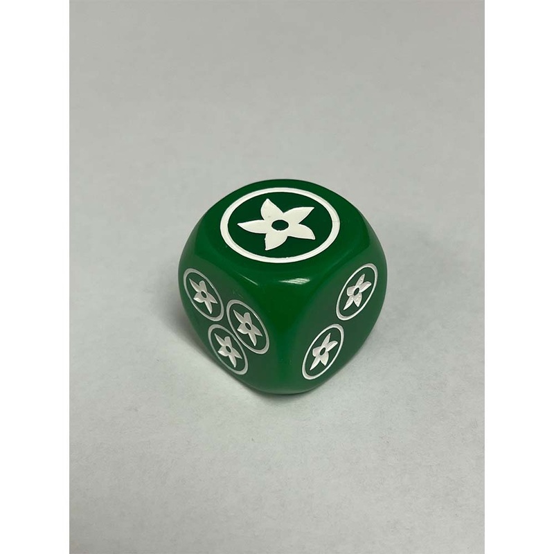 Thai Cards 25TUNIC4 25MM Single Dice Tunic (Opaque Green)