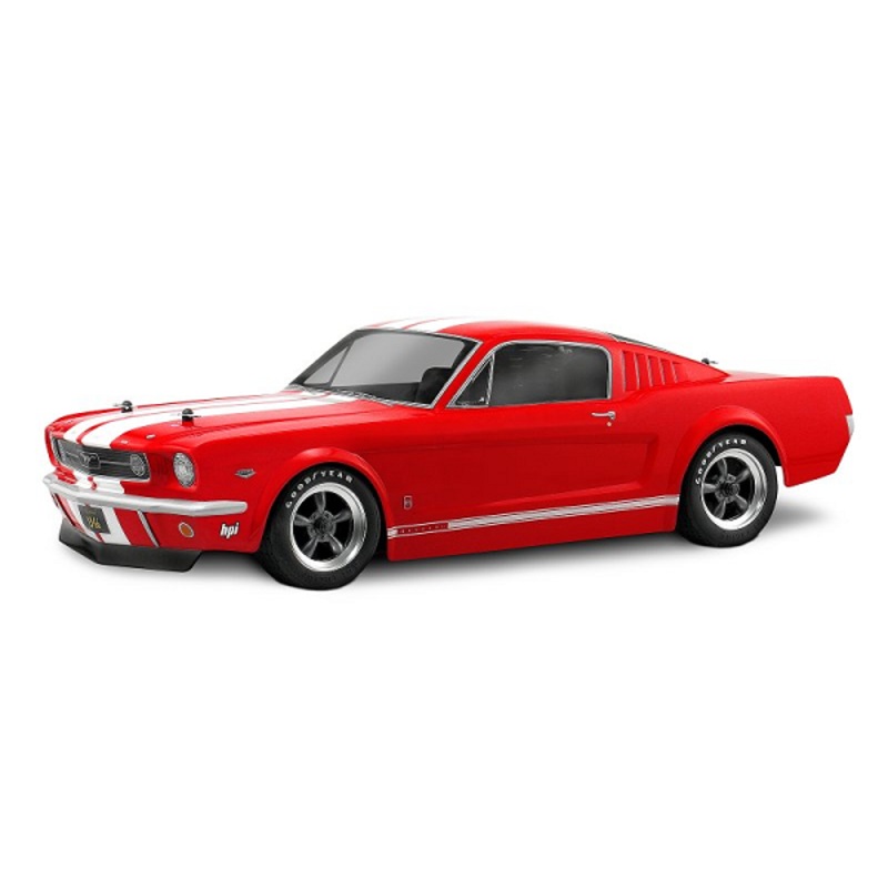 HPI Racing 17519 1/10 RC Body: 1966 Ford Mustang GT – Unpainted