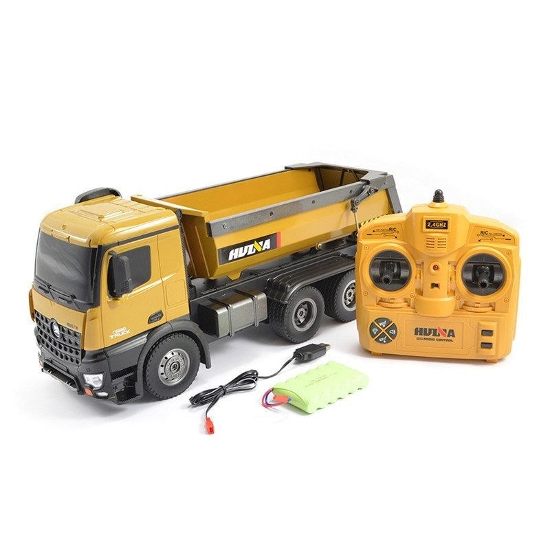 Huina 1573 2.4G 10ch RC Die-cast Dump Truck 1/14 scale