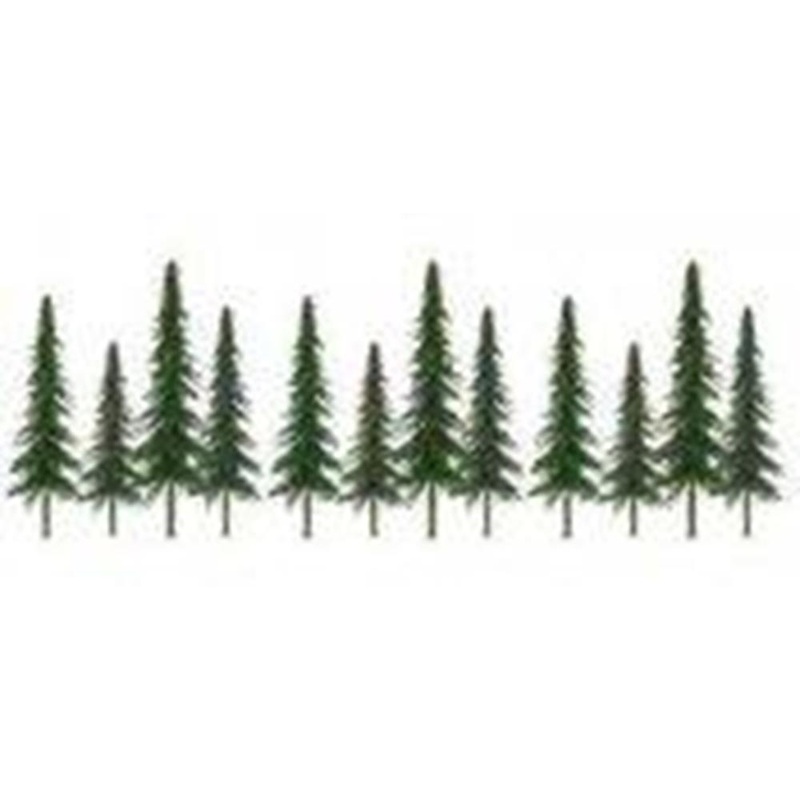 JTT Scenery 92028 150-250mm Spruce (12)