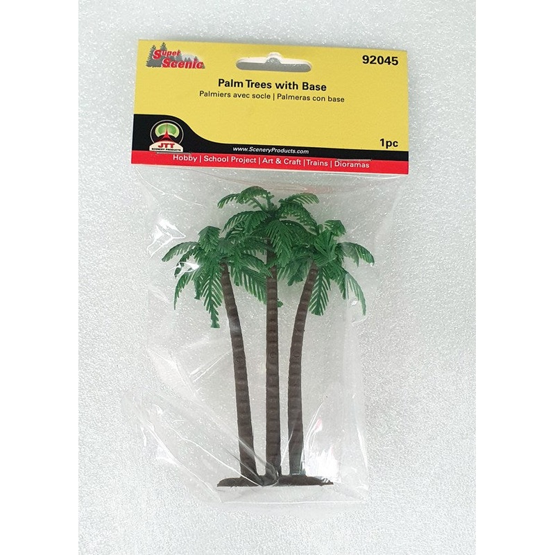 JTT Scenery 92045 200mm Palm Trees (1pk)