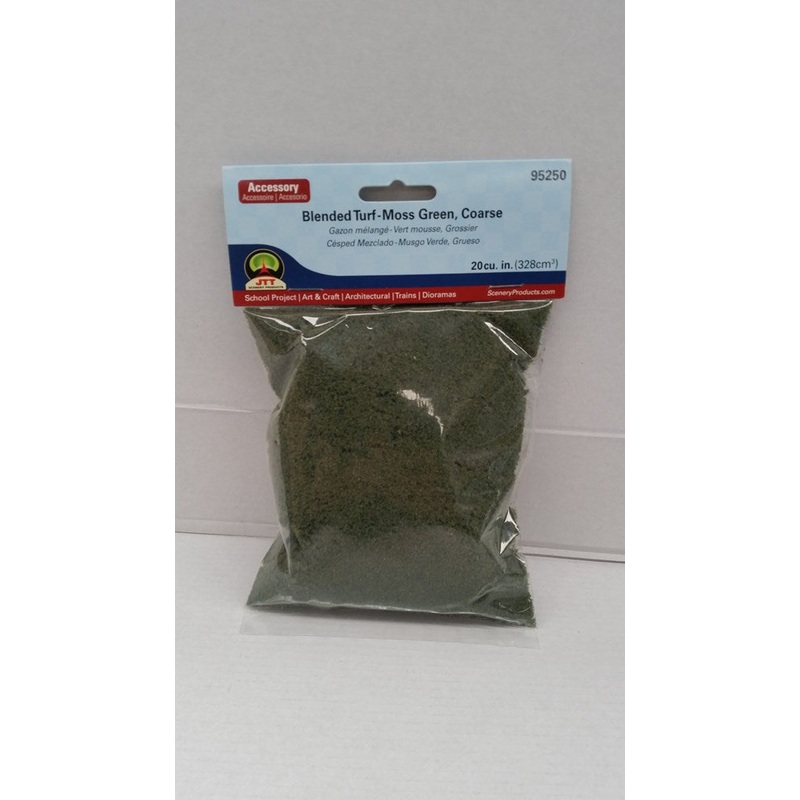 JTT Scenery 95250 Moss Green Blend Coarse Turf