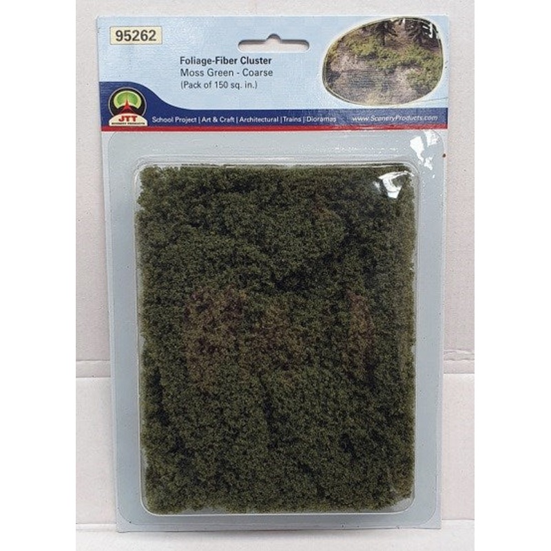 JTT Scenery 95262 Moss Green Coarse