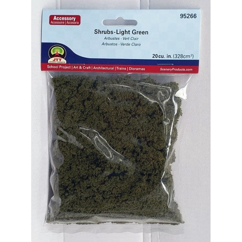 JTT Scenery 95266 Shrubs Light Green