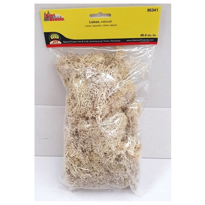 JTT Scenery 95341 Lichen Natural – Bagged