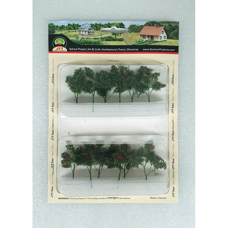 JTT Scenery 95526 Tomato Plants 38.1mm (O Scale) (12pk)