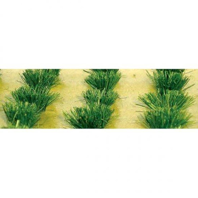 JTT Scenery 95580 HO 9.5mm Detachable Grass Bushes – Green (30pk)