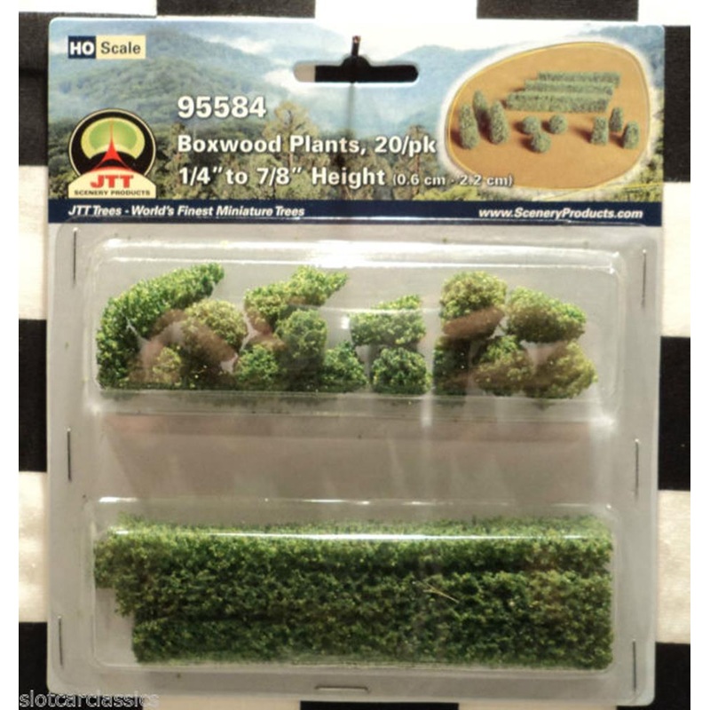 JTT Scenery 95584 1/100 Boxwood Plant (20)