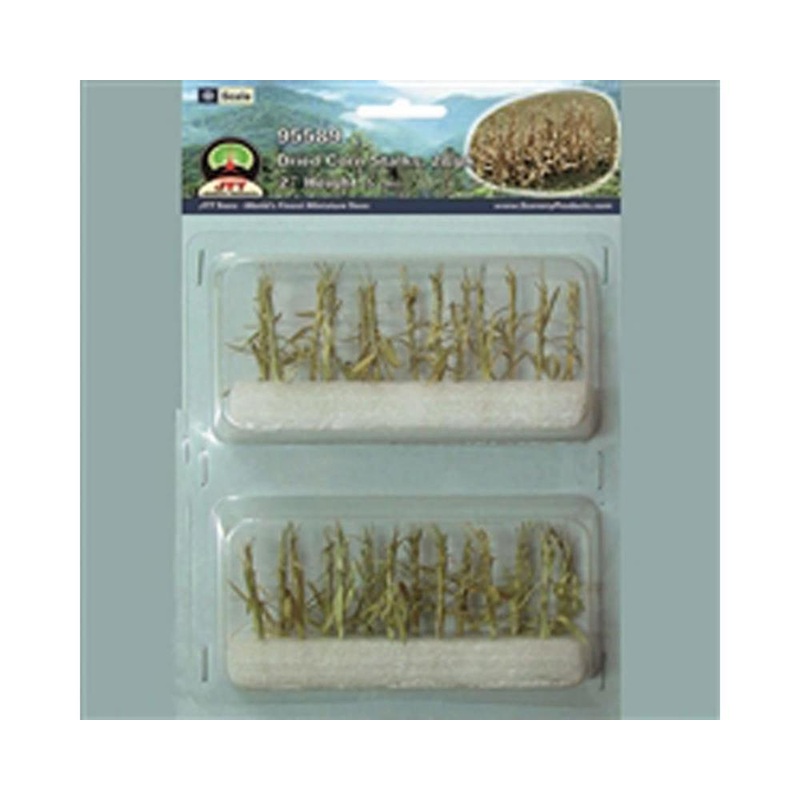 JTT Scenery 95589 O Scale Dried Corn Stalks (28 Pack)