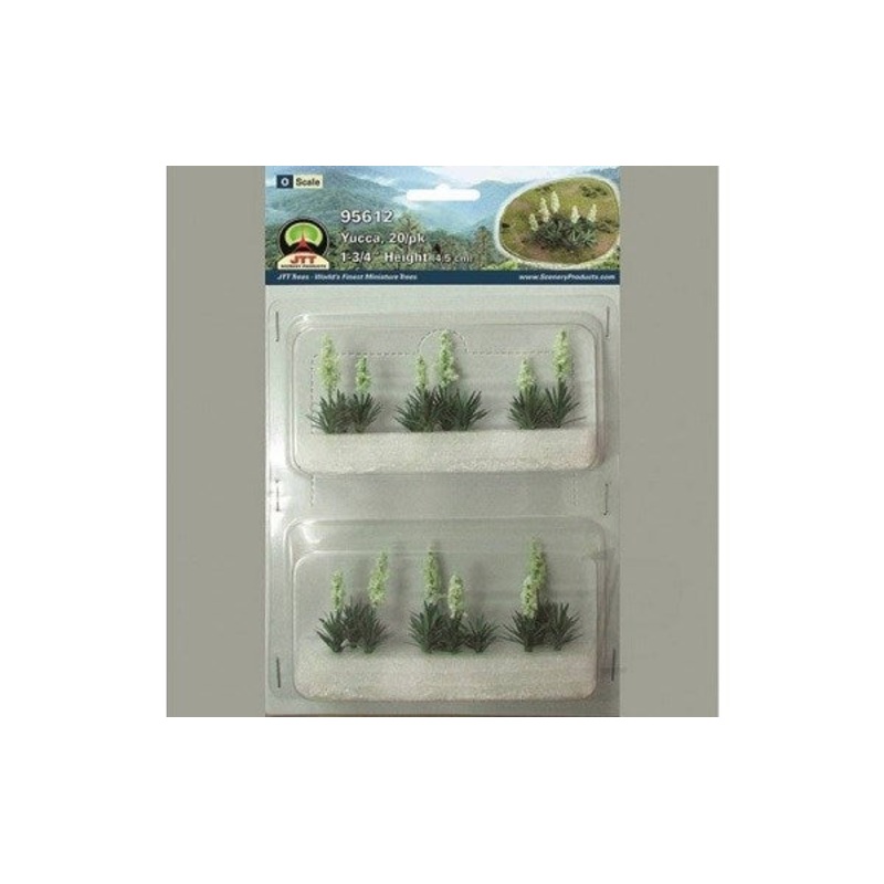 JTT Scenery 95612 Yucca (O Scale) – 20pk