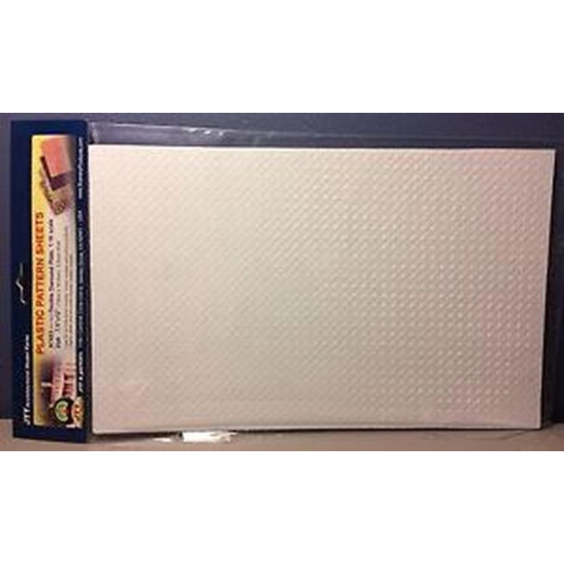 JTT Scenery 97453 1/16 Double Diamond Plate (2)