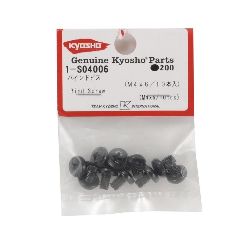 Kyosho 1-S04006 BH Screw (M4x6)(10)