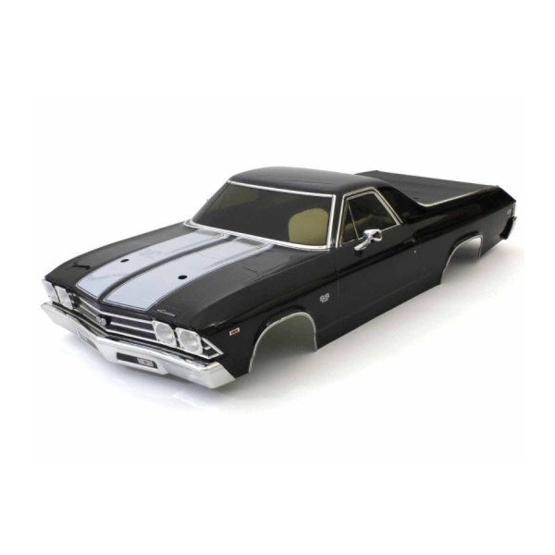 Kyosho FAB705BK 1/10 Fazer Body Set: Chevy El Camino SS 396 – Black