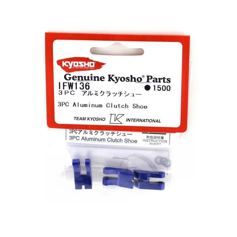 Kyosho IFW136 3pc Aluminium Clutch Shoes