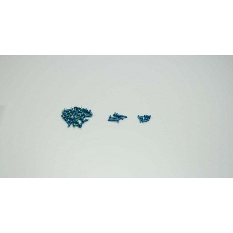 Kyosho MFW09BL MINI-Z F1 Colour Screw set Bl