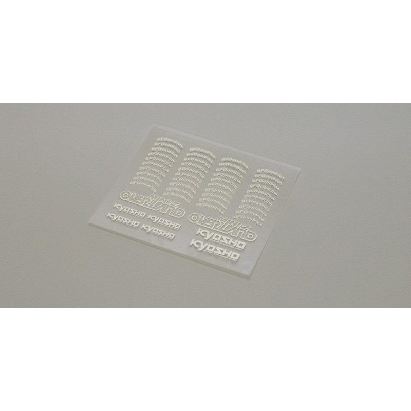 Kyosho MVD02 Tyre Label Decal BF Goodrich