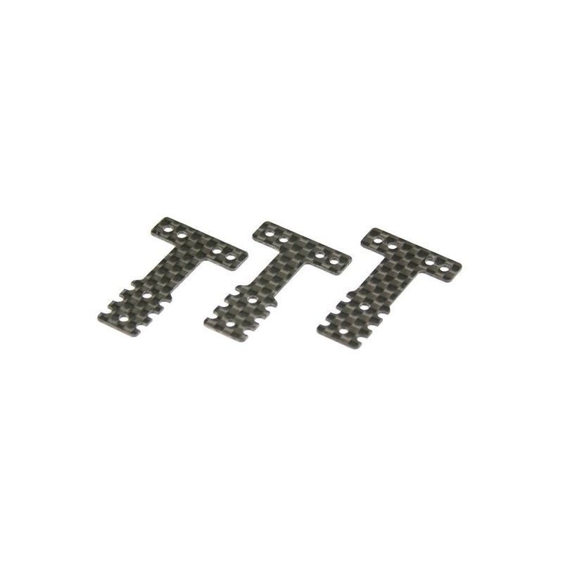 Kyosho MZW404 MR-03 Carbon Rear Susp plate