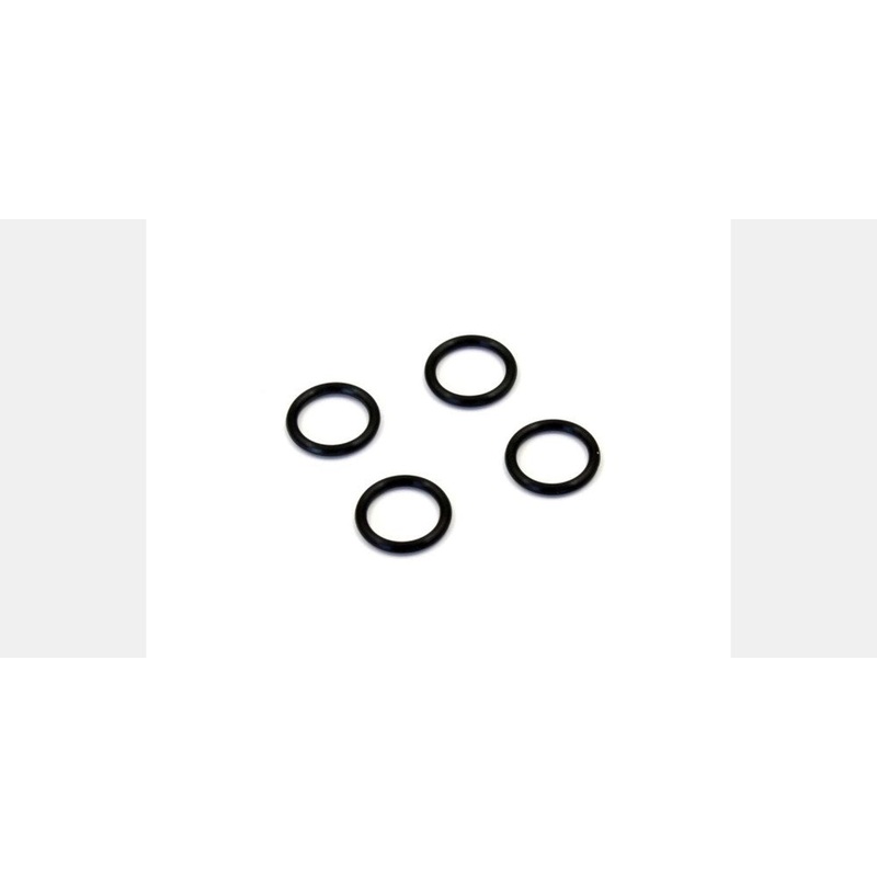 Kyosho ORG15 Silicone O-Ring Black (4)