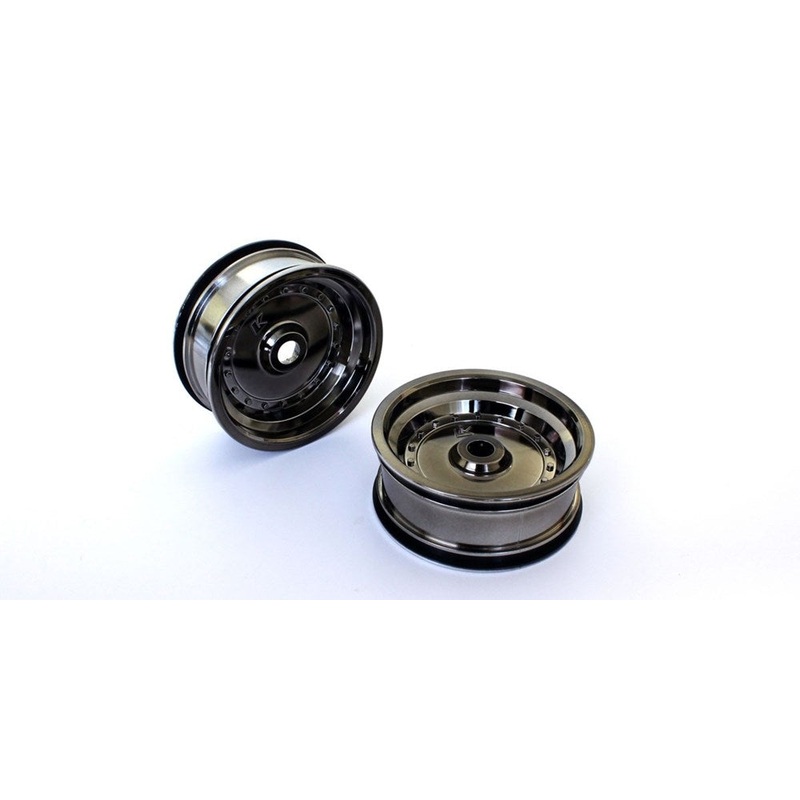 Kyosho SXH001BC Scrpn XXL FR Wheel BlackChrome