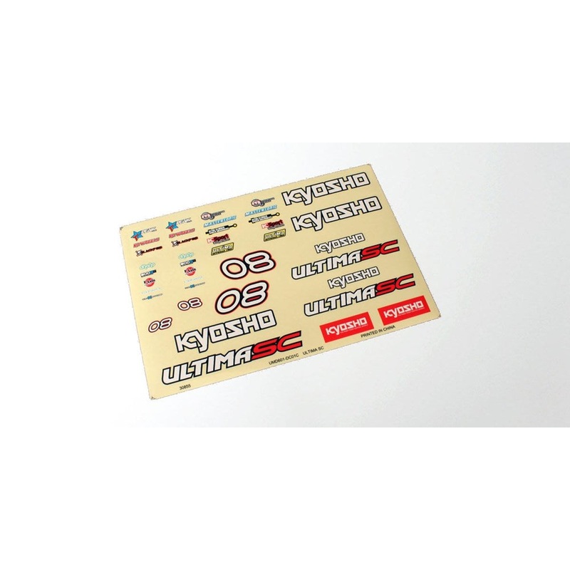 Kyosho UMD601 Ultima SC Decal set