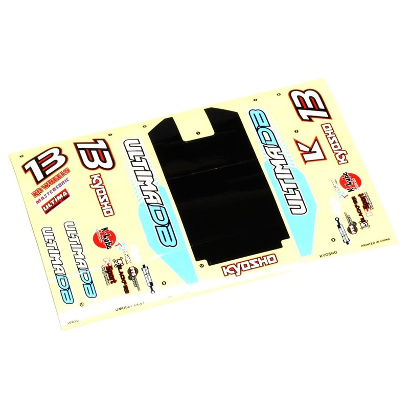 Kyosho UMD681 Ultima DB Decal set