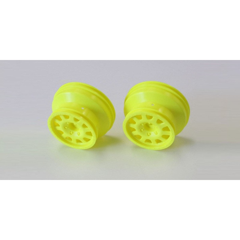 Kyosho UMH601Y SC Wheels Yellow (2)